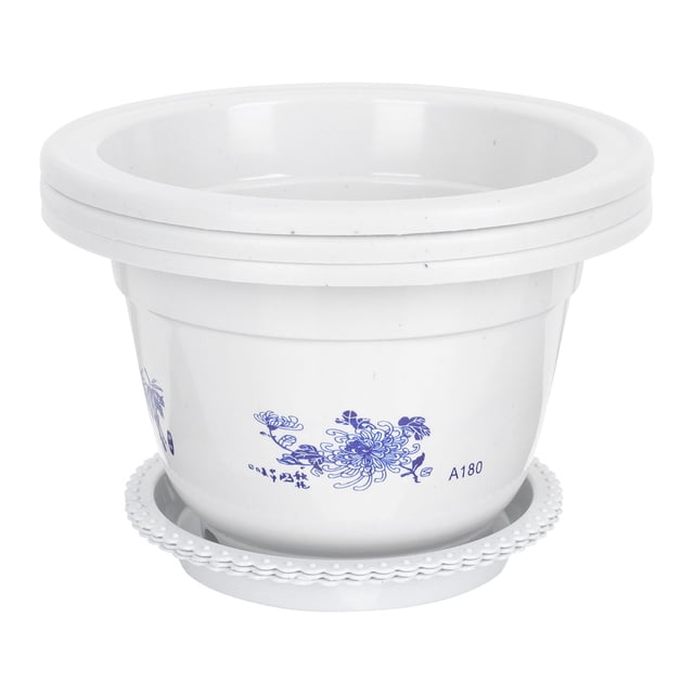 Miangastore Plastic Nursery Pot Minimalist Style 3Pcs 14.80X11.50X9.50cm