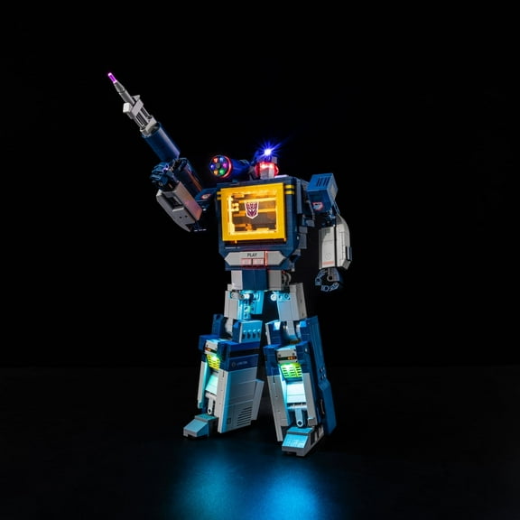 QC Ltbrcik Lighting Set For LEGO Soundwave 10358 Building Toy for Kids, Girls, and Boys,Not Include Building Blocks,Only Led Light Kit
