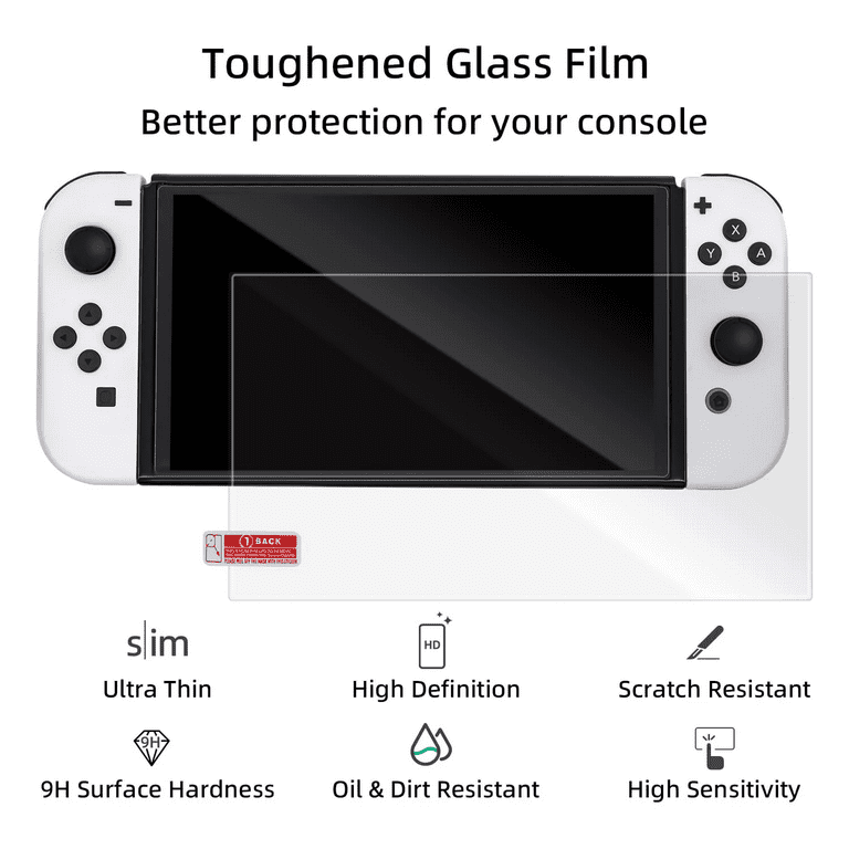 LCD Screen Protection Sheet for Nintendo Switch OLED Model (Antivirus  Sheet) for Nintendo Switch