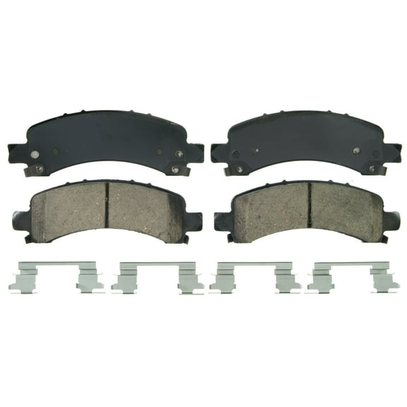 Wagner QuickStop ZD974A Ceramic Disc Brake Pad Set Fits select: 2002-2006 CHEVROLET TAHOE, 2002-2006 CHEVROLET SUBURBAN