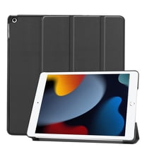 Kebiory for iPad 9th/ 8th/ 7th Generation Case 10.2 Inch (2021/2020/2019 Release), 10.2 iPad Case 9th/ 8th/ 7th Gen Cover with Soft Skin Silicone Back, Auto Wake/Sleep Cover(Black)