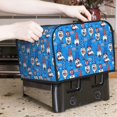 thumbnail image 7 of Haiem Gnomes in USA Print Toaster Covers 4 Slice Wide Slot,Bread Dust Cover & Fingerprint Protection,Bread Machine Cover,Appliance Covers, 7 of 7