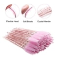 thumbnail image 2 of Cepillos de Pestañas Desechables 100pcs Injerto de Extensión de Pestañas Sunnimix Rosa Rosado, 2 of 4
