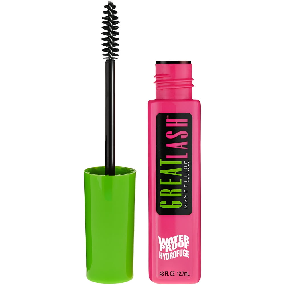 Maybelline Great Lash Waterproof Mascara, Brownish Black, 0.43 fl. oz