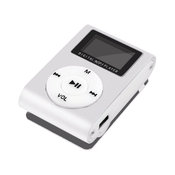 MesaSeCA Lecteur MP3 Portable Fournitures Scolaires 1 Pce Mini USB Écran LCD Prise en Charge MP3 Lecteur de Musique Sport avec Fonction FM Bleu