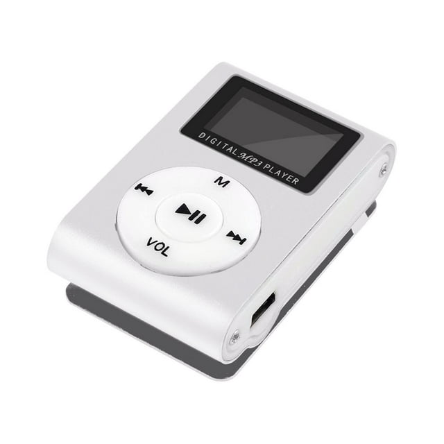 MesaSeCA Portable MP3 Player School Supplies 1PC Mini USB LCD Screen MP3 Support Sports Music Player with FM function Blue