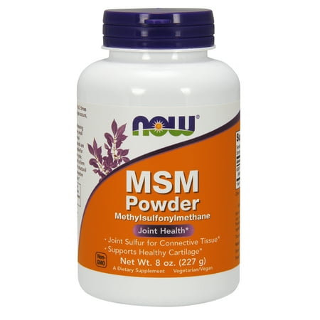 NOW Supplements, MSM (Methylsulfonylmethane) Powder,