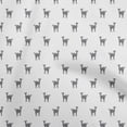 thumbnail image 1 of oneOone Cotton Cambric White Fabric Animal Craft Projects Decor Fabric Printed By The Yard 42 Inch Wide, 1 of 5