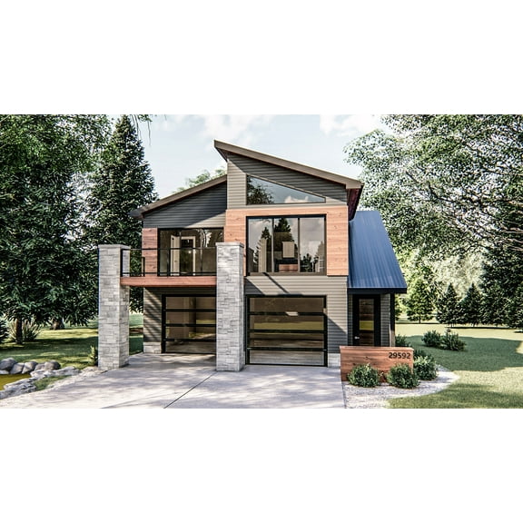 Advanced House Plans: Builder Ready Blueprints | Lone Tree 29592 | Carriage House Plan