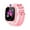 Pink, variant on Smart Watch - Children's Smart Watch WiFi Positioning Super Long Standby Children's Phone Smart Watch
