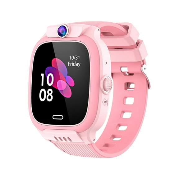Nkmbld Portable Smart Watch, Large Screen Advanced Bluetooth Calling Features and Exceptional Extended Battery Life, Pink