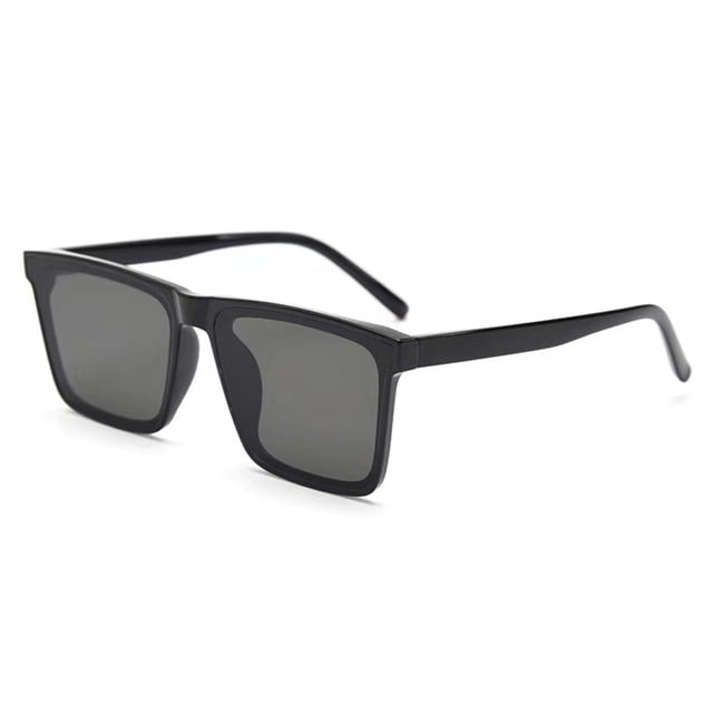 Lunettes de Soleil à Miroir Plat Tendance Mode pour Prise de Vue de Rue, en PC et nylon