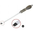 thumbnail image 3 of AVEKI Flat-Head Demolition Screwdriver with Striking Cap 8 Inch Slotted Impact Screwdriver Keystone Magnetic Tip Driver 1Pcs 0601M, 3 of 6
