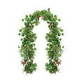 thumbnail image 2 of Linnome Realistic Artificial Ivy Garland with Lifelike Leaves, Premium Green Hanging Vine for Indoor Wall Decor and Tabletop Display Arrangements, 2 of 6