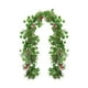 thumbnail image 2 of Decoraciones navideñas, adornos navideños, guirnalda de hiedra artificial, guirnalda de enredaderas colgantes artificiales, hojas de hiedra artificiales para decoración de mesa, enredaderas colgantes, 2 of 6