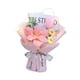 thumbnail image 4 of Bouquet de flores de crochet tulipanes hechos a mano Regalo Flores artificiales Decoración del Día de la Madre para el aniversario de graduación año Rosa, 4 of 8