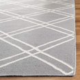 thumbnail image 4 of Safavieh Dhurries Grey Contemporary Rug - Square 6', 4 of 5