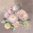 thumbnail image 2 of Purinton, Julia 26x26 Gold Ornate Wood Framed with Double Matting Museum Art Print Titled - Pale Floral Spray I, 2 of 4