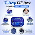 thumbnail image 6 of Made Easy Kit Pill Case - Weekly Medicine Organizer with Removable Seven-Day Vitamin & Supplement Box, 6 of 7