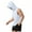 White, variant on Yiaimeir Men's Sleeveless Hoodie Tank Top Lightweight Athletic Gym Workout Muscle Tank Tops With Hood For Fitness & Training,Size S-3XL
