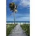 thumbnail image 2 of Cusson, Marie Elaine 17x24 Black Ornate Wood Framed with Double Matting Museum Art Print Titled - Beach  Shore X, 2 of 4