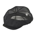 thumbnail image 2 of Sombrero octogonal de malla completa | Gorra de pico de pato transpirable | Gorra de malla de poliéster ajustable | Diseño ligero y transparente | Múltiples colores sólidos | 20x15x6cm | Moda de, 2 of 6