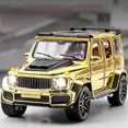 thumbnail image 2 of 1:32  750 G800 Car Model Toy Sound Light Pull Back Shock Absorption Electroplating Vehicle Models Collection Boys Gifts, 2 of 9