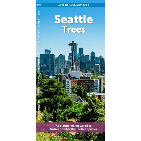 Seattle Trees : A Folding Pocket Guide to Familiar Trees (Paperback)