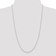thumbnail image 2 of 14K White Gold 1.5mm Diamond Cut Rope Chain 22 IN, 2 of 5
