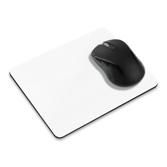 (8.66 x 7.08 x 0.12 inches) DIY SUBLIMATION BLANKS White Rectangle Standard Mouse Pad, Non-Slip Mouse Pad for Home, Office, and Gaming Desk