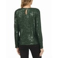thumbnail image 2 of CeCe womens  Shirt, xs, Green, 2 of 4