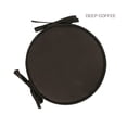 thumbnail image 2 of SUNSIOM Tie-on Round Chair Seat Pad, Solid Color Soft Chairs Cushion, 2 of 5