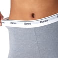 thumbnail image 6 of Hanes Originals Women’s Boyshort Underwear, Breathable Stretch Cotton, Assorted, 4-Pack 2XL, 6 of 9