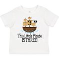 thumbnail image 3 of Inktastic Pirate 3rd Birthday Party Boys Boys Toddler T-Shirt, 3 of 5
