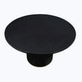 thumbnail image 5 of Steve Silver Magnolia Black 5PC Round Dining Set, 5 of 9