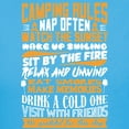thumbnail image 3 of CafePress - Camping Rules T Shirt - Women's Traditional Fit Dark T-Shirt, 3 of 4