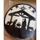 thumbnail image 5 of Three-dimensional Christmas House Wooden Pendant Holiday Party Porch Decoration Mirror Ornament, 5 of 9