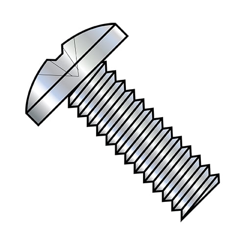 4-40X1/4 Phillips Binding Undercut Machine Screw Fully Threaded Zinc (Pack Qty 10,000) BC-0404MPB