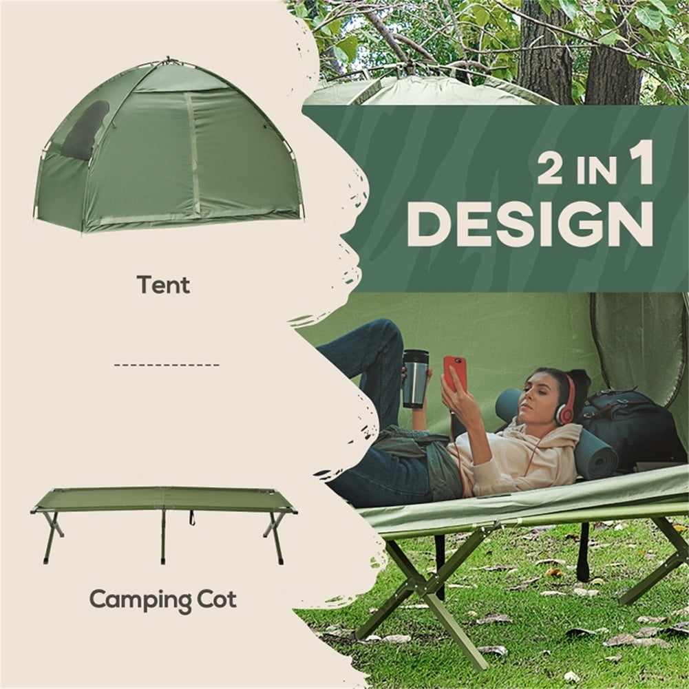 Barara King Camping Tent Cot, Camping Cot, Ultralight Folding Tent, Foldable Camping tent