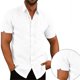 thumbnail image 3 of Txlixc Camisas casuales para hombres Txlixc moda, 3 of 4