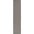 thumbnail image 2 of Nourison Courtyard 2'2" x 8' Black White Modern Rug, 2 of 10
