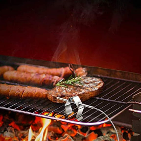 Grilling BBQ Meat Grill Cooking Thermometer Replacement Probe Fit Most Models Smile Home
