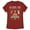 Red, variant on Women's Nintendo Christmas Mario Bros. Koopa Tree  Graphic Tee Red Large