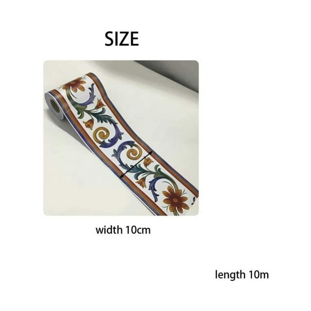 Wall Decor,1 Roll of Adhesive Wall Sticker Decor Bathroom Wall Sticker Dependable Performance