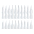 thumbnail image 4 of braveheart Foam Cones Crafts Small DIY Arts Triangle Suitable For All Ages Indulging In Creativity Together Thanksgiving Colored White 150MM, 4 of 6
