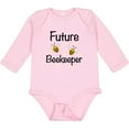 thumbnail image 3 of Inktastic Future Beekeeper Honey Bee Boys or Girls Long Sleeve Baby Bodysuit, 3 of 5