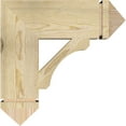 thumbnail image 3 of Ekena Millwork 6"W x 20"D x 20"H Legacy Arts & Crafts Rough Sawn Bracket, Douglas Fir, 3 of 4