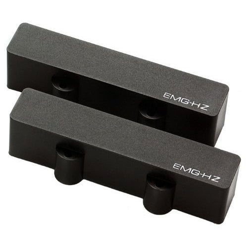 EMG JHZ Passive Jazz Bass Pickup Set, Black