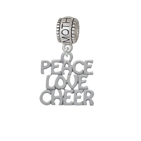 Peace Love Cheer - Mother Charm Bead