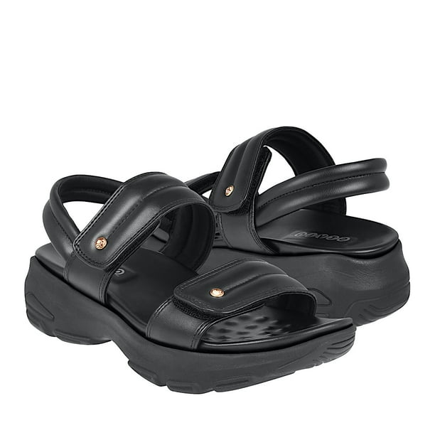 SANDALIAS DAMA STYLO 2514022 SIMIPIEL NEGRO